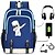 cheap Travel Bags-Dj Musician Marshmello Cotton Candy Backpack Usb Charging Backpack Student Backpack Computer Bag