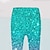 abordables bas 3d fille-Pantalons Leggings Fille Enfants Hiver Automne Actif Vert Violet Graphic Extérieur 3-12 ans / Le style mignon / Motifs 3D / Collants