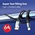 cheap Cell Phone Cables-4 In 1 USB Car Cable With Cigarette Lighter 1.2m 6A Fast Charging For Smartphone Charger For iPhone Type C Micro-USB