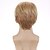 voordelige Feestpruiken-Silent Hill 2 Mannen Blonde Peruk Korte Rechte Blonde Peruk Mannelijk blond Haar Warmtebestendige Synthetische Dagelijks Draag Peruk Kom Halloween perukken