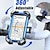 billige Bilholder-joyroom cykeltelefonholder 360° visning universal cykeltelefonholder til 4,7-7 tommer mobiltelefonstativ stødsikkert beslag gps clips