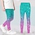 cheap Girl&#039;s 3D Bottoms-Girls&#039; 3D Animal Butterfly Pants Leggings Fall Winter Active Cute 3D Print Polyester Kids 3-12 Years Outdoor Street Sport Regular Fit