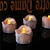 abordables Luces de velas-12/24Pcs luces LED de té velas luces titilantes sin llama cálido blanco para iluminación de fiesta de Acción de Gracias con batería