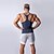 abordables camisetas y tanques activos para hombres-Hombre Camiseta sin mangas Running Top de ejercicio Camiseta Stripe-Trim Sin Mangas Camiseta Deportivo Ropa Deportiva Verano Algodón Transpirable Secado rápido Suave Aptitud física Desempeño