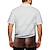 voordelige herenpolo&#039;s met knopen-Voor heren POLO Shirt Golfshirt Spier Strijkijzer Wit 3D-afdrukken Buiten Straat Korte Mouw Afdrukken Button-omlaag Kleding Modieus Ontwerper Casual Ademend