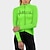 cheap Cycling Jerseys-21Grams Racing Cycle Heartbeat Women&#039;s Long Sleeve Cycling Jersey Spandex Polyester Green Orange Red Heart Funny Bike Top Mountain Bike MTB Road Breathable Quick Dry Moisture Wicking Sports Clothing
