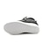 abordables Baskets femme-Femme Basket Chaussures haussantes Baskets à plateforme Espadrilles de coin Extérieur du quotidien Couleur Pleine Talon caché Bout rond Sportif Décontractées Marche Cuir PU Fermeture Noir Blanche