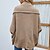 cheap Cardigans-Women&#039;s Cardigan Sweater Jumper Crochet Knit Knitted Cowl Pure Color Outdoor Daily Stylish Casual Batwing Sleeve Winter Fall Red Brown Black S M L