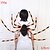 voordelige Wearables &amp; Dress-Up-halloween spider nieuwe creatieve pocket spider kostuum prom props candy spider kleurrijke band grote spider