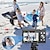 abordables Cámaras deportivas-cámara digital 2.7k 48mp cámara de vlogging enfoque automático cámara de tiro y punto digital con tarjeta de memoria de 32 gb cámara digital de lapso de tiempo con zoom de 16x adecuada para niños