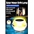 ieftine Lumini Subacvatice-Lumină cu minge plutitoare solară lampă pentru piscină în aer liber decor de grădină de petrecere 3 moduri de iluminare lumină solară de noapte lumina cu LED care schimbă culoarea lampă de derivare a