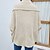 cheap Cardigans-Women&#039;s Cardigan Sweater Jumper Crochet Knit Knitted Cowl Pure Color Outdoor Daily Stylish Casual Batwing Sleeve Winter Fall Red Brown Black S M L