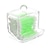 levne koupelnový organizér-akrylové vatové tampony úložný držák box přenosný transparentní make-up vatový tampón kosmetický zásobník křišťálové pouzdro na šperky bez vatových tamponů