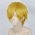 cheap Costume Wigs-One Piece Sanji Wigs Anime One Piece Cosplay Wigs Sanji Wig Short Straight Golden Yellow Heat Resistant Synthetic Hair Cosplay Wig