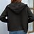cheap Cardigans-Women&#039;s Cardigan Sweater Jumper Cable Knit Knitted Thin Hooded Pure Color Outdoor Holiday Stylish Casual Winter Fall Red Brown Black S M L