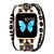 Χαμηλού Κόστους Μπρασελέ για ρολόγια Apple-1 τεμ Smart Watch Band Συμβατό με Apple  iWatch Series 8 7 6 5 4 3 2 1 SE Βραχιόλι κοσμήματος για iWatch Εξυπνο ρολόι Λουρί Περικάρπιο κράμα Χάντρες Ρυθμιζόμενο Αναπνέει Τραχύς