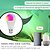 Χαμηλού Κόστους Άλλες Συσκευές Καθαρισμού-wifi έξυπνος λαμπτήρας led με ρυθμιζόμενο λαμπτήρα 9w rgb cw αλλαγή χρώματος 2800k-6200k ζεστό λευκό στο φως της ημέρας smart life tuya app τηλεχειριστήριο εργασία με alexa echo google home