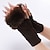 cheap Super Sale-Women&#039;s Fingerless Gloves Warm Winter Gloves Solid / Plain Color Gift Daily Knit Acrylic Fibers Cosplay 1 Pair