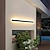 preiswerte Außenwandleuchten-LED-Außenwandleuchten, IP44, wasserdicht, einfache Außenwandleuchte aus Eisen, 110–240 V, 20 W