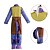 cheap Christmas Costumes-Luca Party Costume Costume Kid&#039;s Boys Cosplay Performance Masquerade Festival / Holiday Polyester Green / Purple Easy Carnival Costumes Pattern / Leotard / Onesie / Mask / Leotard / Onesie / Mask