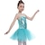 levne Dětské taneční oblečení-Dětské taneční kostýmy Balet Šaty Čistá Barva Barevně dělené Tyl Dívčí Trénink Výkon Bez rukávů Vysoký Flitry Polyester