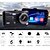 お買い得  車載DVR-ドライブ レコーダー 4 インチ タッチ スクリーン 1080p 170 広角フロント リア カー カメラ G センサー ナイト ビジョン モーション検出 駐車監視 連続ループ録画