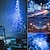 ieftine Fâșii LED-Pachet de 2 lumini solare lumini de Crăciun decorare în aer liber 12m 120 leduri lumini din sârmă de cupru cu 8 moduri decor rezistent la apă lumini din sârmă de cupru pentru curte copaci petrecere