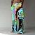 cheap Printed Pants-Men&#039;s Trousers Summer Pants Beach Pants Drawstring Elastic Waist Front Pocket Graphic Prints Monster Comfort Soft Casual Daily Fashion Big and Tall Red Blue