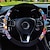 Χαμηλού Κόστους Καλύμματα για Τιμόνι Αυτοκινήτου-ελαστικό κάλυμμα τιμονιού αυτοκινήτου έθνικ τύπωμα αντιολισθητικό στυλ αυτοκινήτου κάλυμμα τιμονιού αυτοκινήτου αξεσουάρ εσωτερικού αυτοκινήτου 38cm