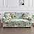 cheap Sofa Cover-Floral Printed Sofa Cover Stretch Slipcover Soft Durable Couch Cover 1 Piece Spandex Fabric Washable Furniture Protector fit Armchair Seat/Loveseat/Sofa/XL Sofa/L Shape Sofa