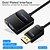 cheap DisplayPort-Vention 1080P Displayport to VGA Adapter Male to VGA Female Audio Converter for Projector HDTV Monitor DP to VGA