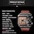 cheap Quartz Watches-Oulm Mens Watches Rectangle Quartz Wrist Watch with Black Leather Strap Waterproof and Scratch Resistant Business Watches for Work &amp; Sports