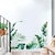 Χαμηλού Κόστους Διακοσμητικά Αυτοκόλλητα Τοίχου-αφαιρούμενα πράσινα φυτά αυτοκόλλητα τοίχου diy πράσινα φύλλα αυτοκόλλητα τοίχου κρεμαστά δέντρο αμπέλι διακόσμηση τοίχου για σαλόνι παιδικό υπνοδωμάτιο γραφείο νηπιαγωγείο διακόσμηση τοίχων σπιτιού