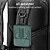 olcso Samsung-tokok-telefon Ügy Kompatibilitás Samsung Galaxy Z Flip 4 Fekete tok Tartó gyűrű Mágneses Vezeték nélküli töltés támogatása Egyszínű TPU