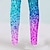 abordables bas 3d fille-Pantalons Leggings Fille Enfants Hiver Automne Actif Vert Violet Graphic Extérieur 3-12 ans / Le style mignon / Motifs 3D / Collants