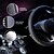 economico Copristerzo per auto-Starfire copertura del volante in pelle diamante per le donne ragazze con strass di cristallo lucido universale fit 15 pollici auto suv protezione antiscivolo ruota