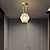 abordables Plafonniers-Mini plafonnier encastré, cristal près des plafonniers, luminaires de couloir luminaires de couloir encastrés en cristal lustre de plafond doré (sans ampoule)