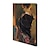 お買い得  人物画-手作りの油絵キャンバス壁アート装飾フィギュア肖像少女家の装飾のためのロールフレームレス未延伸絵画
