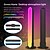 abordables Lumières intelligentes-Barre lumineuse LED intelligente WiFi APP Bluetooth RGB lumière d&#039;atmosphère synchronisation musicale 12 modes décoration mur TV salle de jeu lumière nocturne