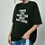 cheap Tees &amp; T Shirts-Women&#039;s T shirt Tee Black White Pink Graphic Casual Daily Short Sleeve Round Neck Basic Cotton Regular Loose Fit Painting S