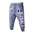 cheap Sweatpants-Men&#039;s Athletic Pants Sweatpants Capri Pants Drawstring Print Letter Sports Outdoor Weekend Streetwear Stylish Black White Micro-elastic