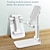 cheap Phone Holder-Foldable Mobile Phone Holder Stand Retractable Adjustable Phone Holder Cradle for iPhone 13 12 11 Pro Max X iPad and All Smartphones Adjustable Metal Desk Desktop Tablet Universal Cell Phone Holder
