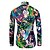 cheap Cycling Jerseys-21Grams Women&#039;s Cycling Jersey Long Sleeve Bike Top with 3 Rear Pockets Mountain Bike MTB Road Bike Cycling Breathable Quick Dry Moisture Wicking Reflective Strips Green Floral Botanical Polyester