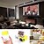 cheap Projectors-YG300 Home Theater Cinema USB HDMI AV SD Mini Portable HD LED LCD Projector Beamer Home Media Movie Player Support 1080P AV USB SD Card /USB/AV/CVBS for Home School Office