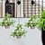 お買い得  植物ケアアクセサリー-引き込み式ハンギングプラント鉢植え伸縮フックガーデンオーキッドポットプーリープルダウンハンガーバードケージフリーホイールリフティングフック