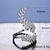 preiswerte Ringe-1 Stück Einstellbarer Ring For Damen Kubikzirkonia Klar Geschenk Täglich Arbeit Zirkonia Kupfer Blattform