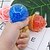 baratos Anti-Stress-Brinquedos de sorvete beadeez squishy bolas de alívio de estresse (conjunto de 6) apertando brinquedos de inquietação com contas de água para meninos e meninas &amp; Brinquedo de aperto sensorial colorido