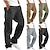 abordables pantalon actif pour hommes-Homme Pantalon Cargo Pantalon cargo Cordon de jambe Couleur unie Ripstop Respirable Fin de semaine Vêtement de rue Classique Décontractées Noir Jaune