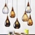 billiga Belysning för köksön-1-ljus 30cm massivt trä glas taklampa led elegant enkel design ö-lampor modern stil restaurang butiker/kaféer vardagsrumslampor 220-240v 110-120v