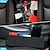 billige Organiseringsenheder til bil-1 Stykke Organizer til udfyldning af mellemrum til bilsæder Multi-funktion Nem at montere Holdbar Læder Til SUV Truck Van